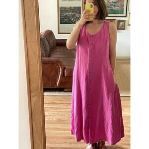Vintage Pink Maxi Dress